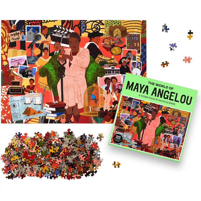 The World of Maya Angelou 1000 Piece Jigsaw Puzzle