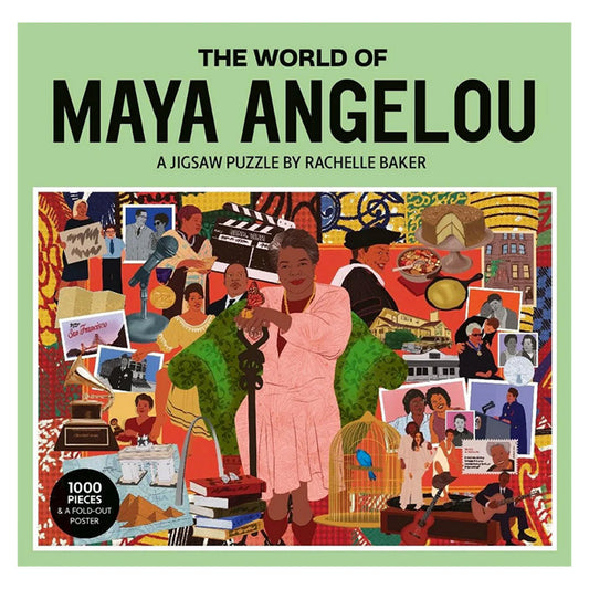 The World of Maya Angelou 1000 Piece Jigsaw Puzzle
