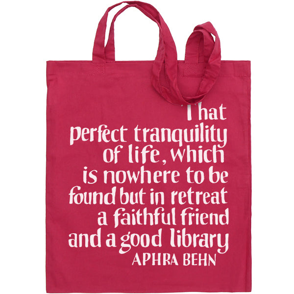 Aphra Behn Library Bag