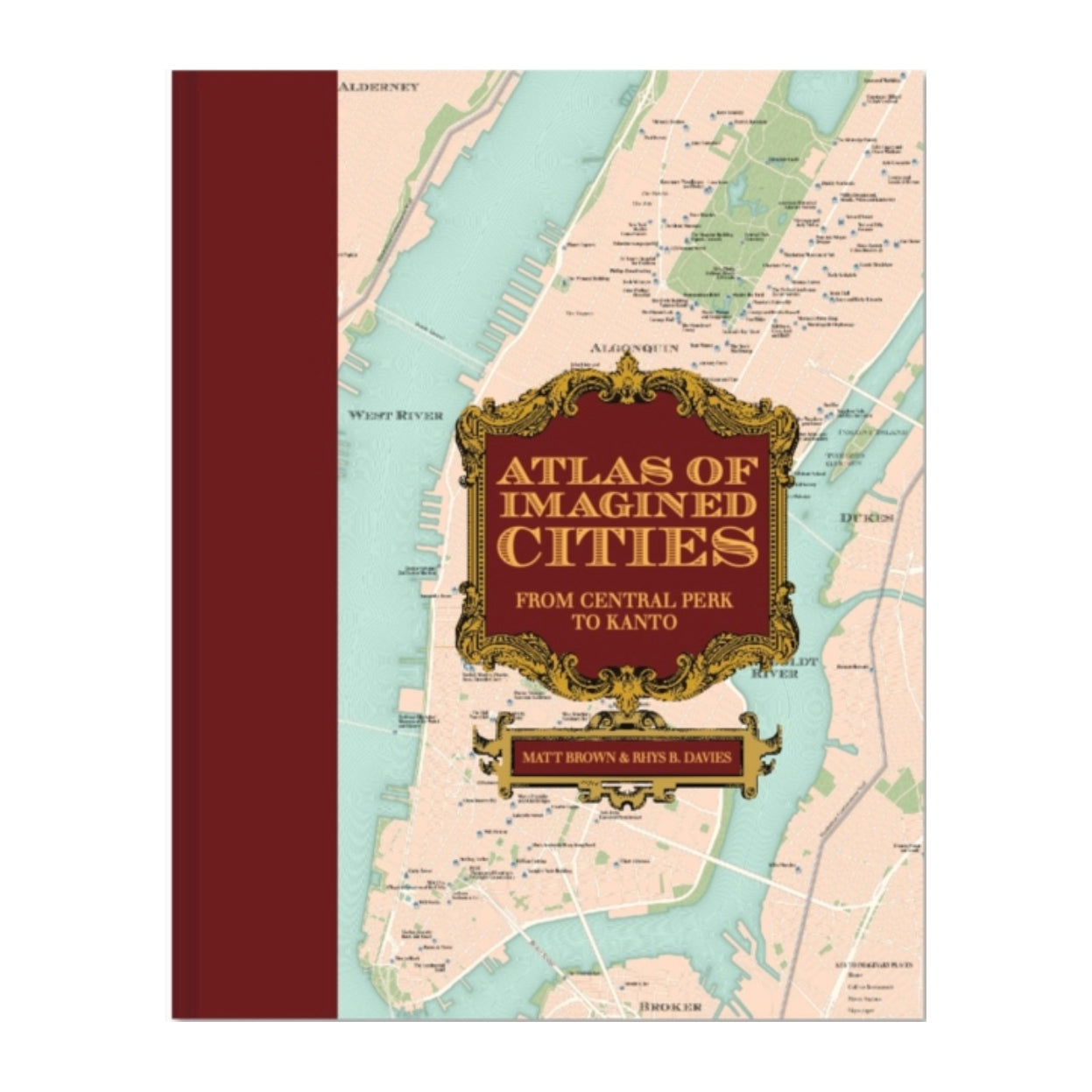Atlas of Imagined Cities: Who Lives Where in Books, Games and Movies?