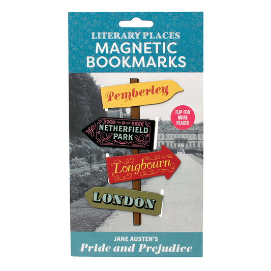 Pride and Prejudice Literary Places Bookmark Set