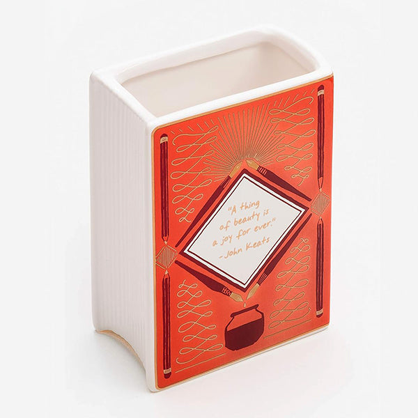 Bibliophile Vase: The Writer's Companion
