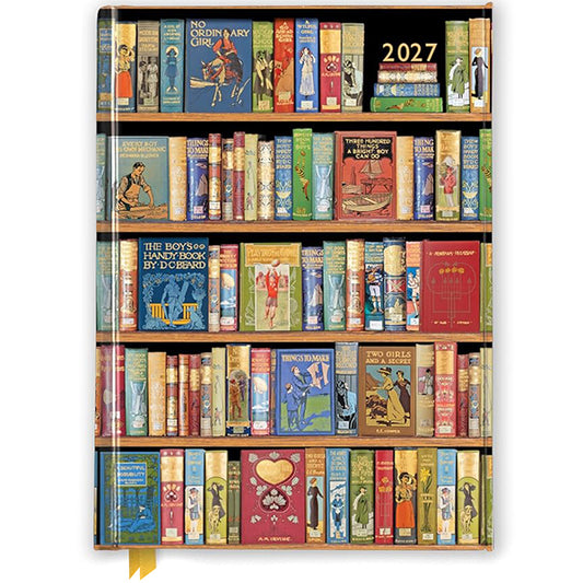 Bodleian Libraries: Bookshelves 2027 Luxury Pocket Diary Planner