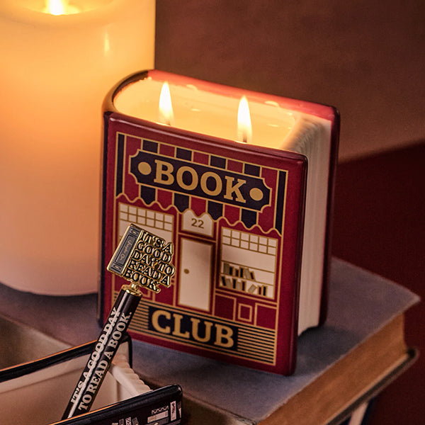 Book Club Candle