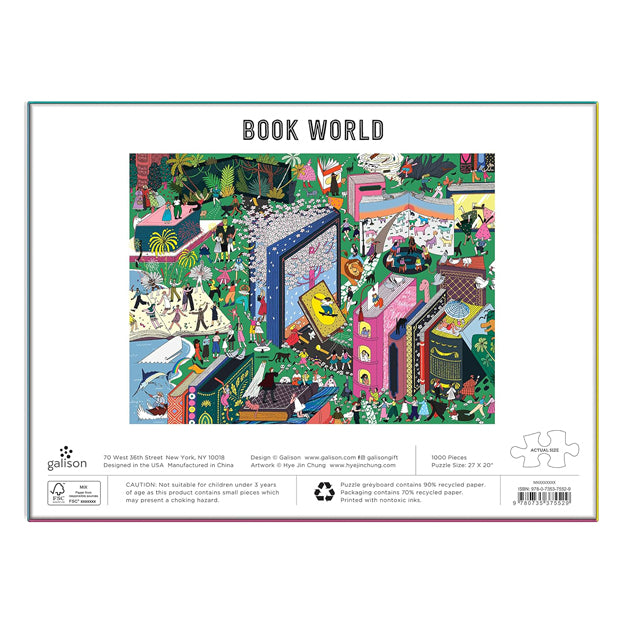 Book World 1000 Piece Puzzle
