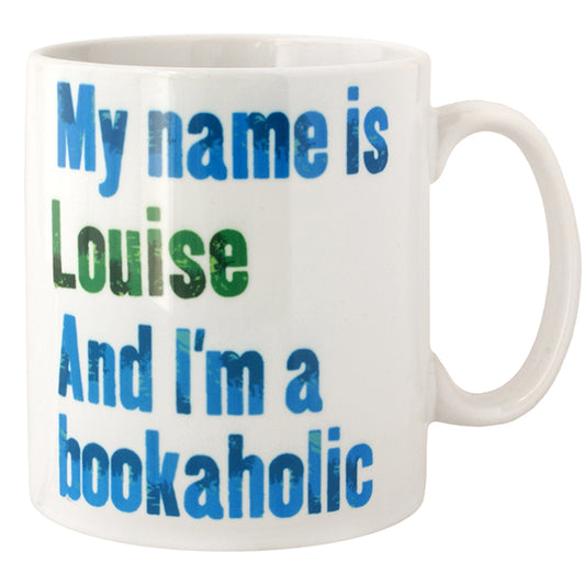Personalised Bookaholic Mug - Jimmy