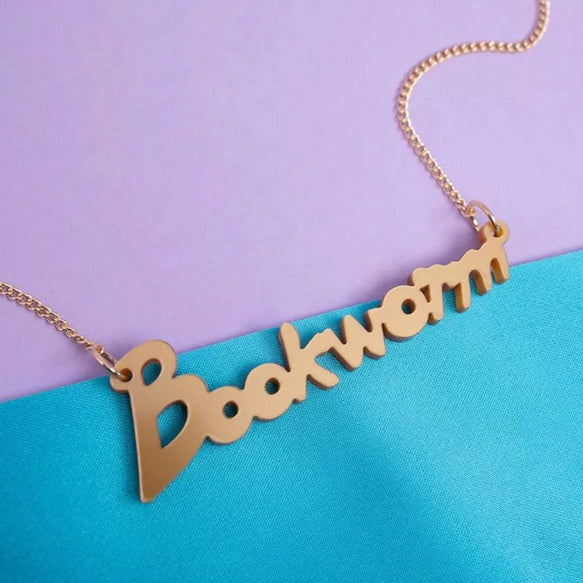 Bookworm Necklace
