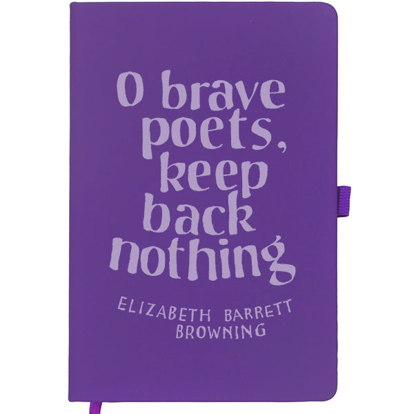 Elizabeth Barrett Browning Writerly Quote Notebook