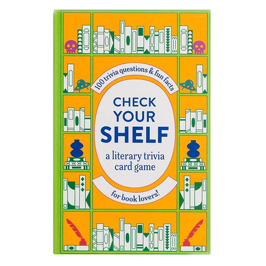 Check Your Shelf -  A Literary Trivia Card Game