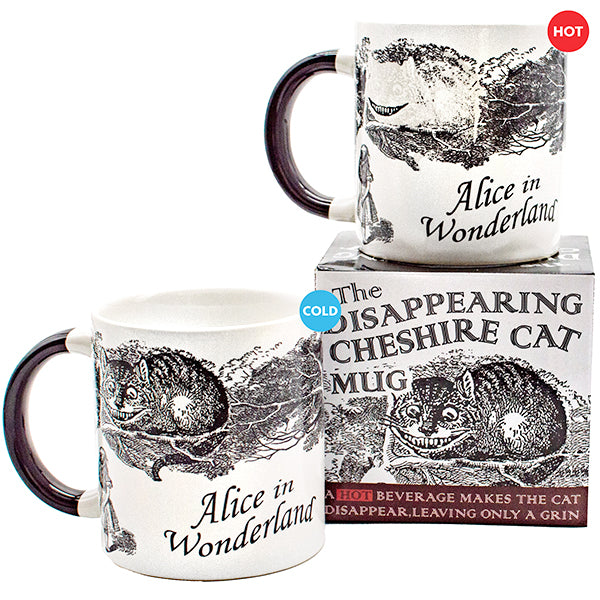 Disappearing Cheshire Cat Mug