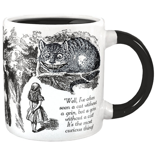 Disappearing Cheshire Cat Mug