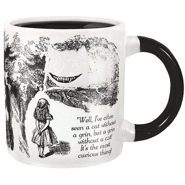 Disappearing Cheshire Cat Mug