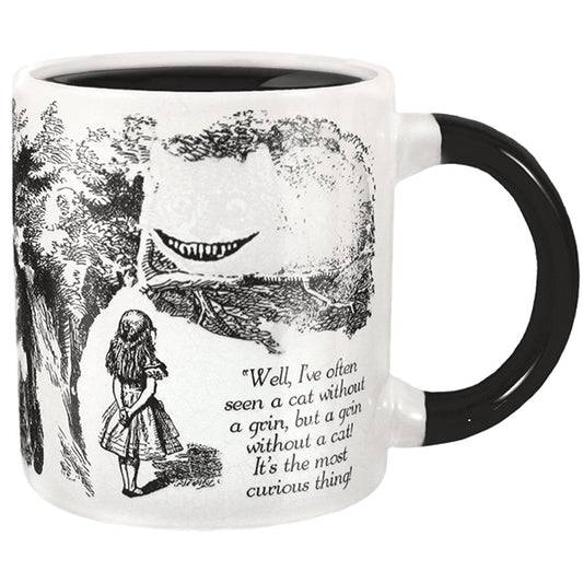 Disappearing Cheshire Cat Mug