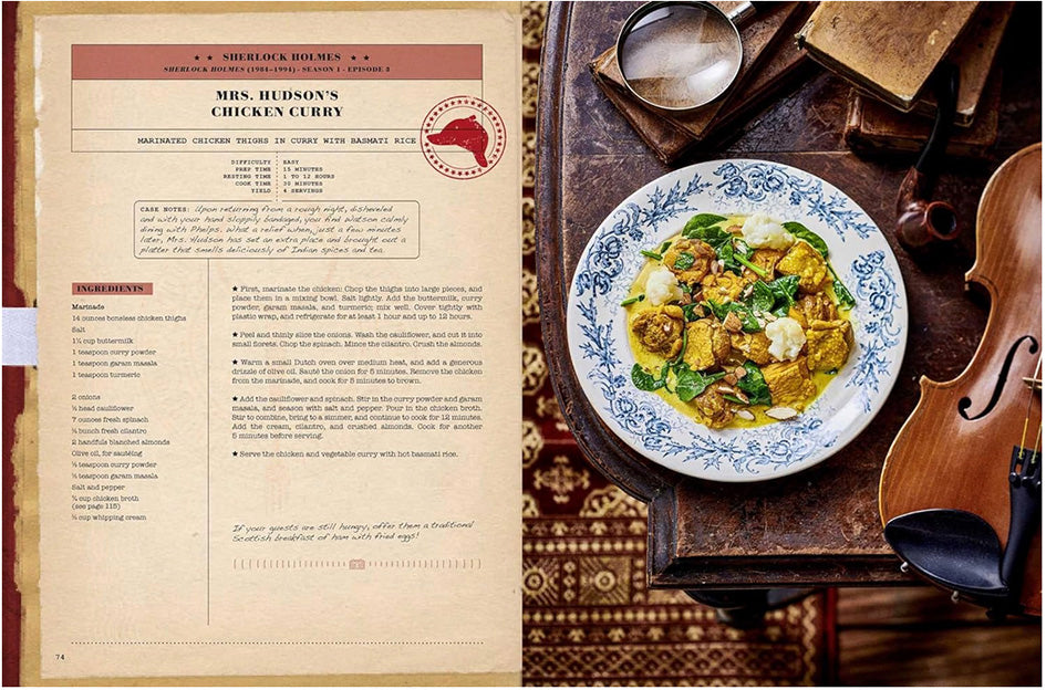Recipes To Die For - 40 Dishes Inspired By The World's Greatest Fictional Detectives