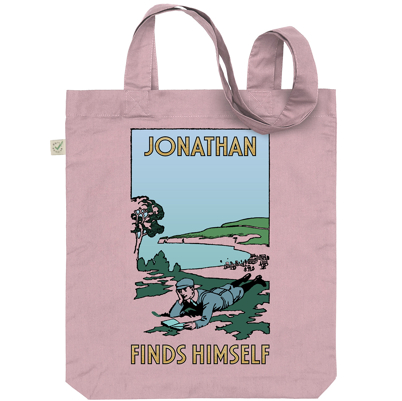 Personalised Book Cover Tote - Finding Yourself
