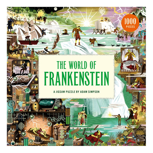 The World of Frankenstein 1000 Piece Jigsaw Puzzle