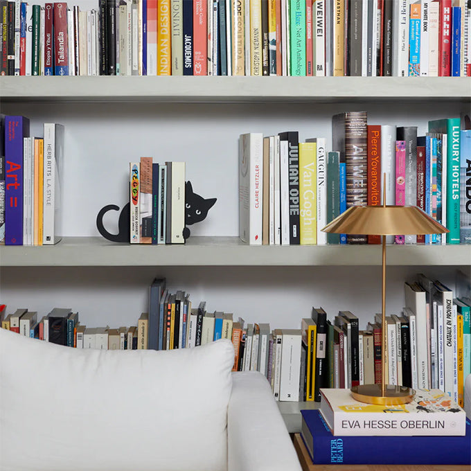 Hidden Cat Bookends
