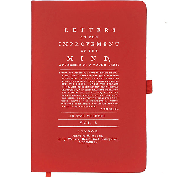 Letters on the Improvement of the Mind Notebook