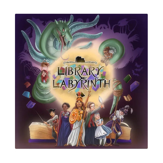 Library Labyrinth Board Game