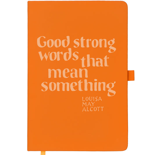 Louisa May Alcott Writerly Quote Notebook