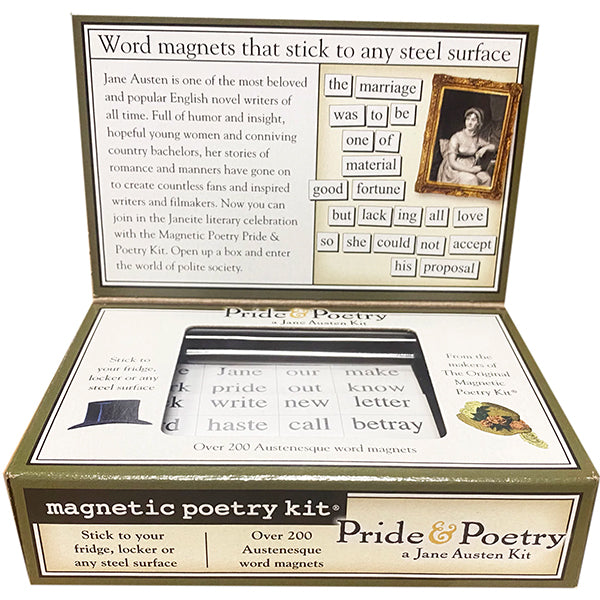 Magnetic Poetry - Austen's Pride and Poetry Edition