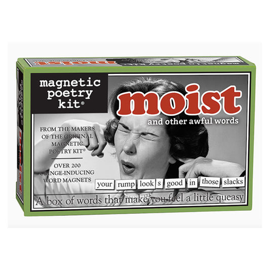 Magnetic Poetry - Moist Edition