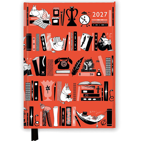 Moomin Bookshelves 2027 Luxury Diary Planner