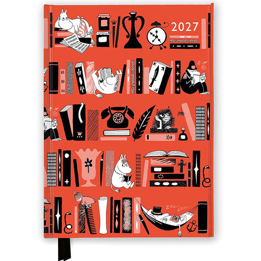 Moomin Bookshelves 2027 Luxury Diary Planner