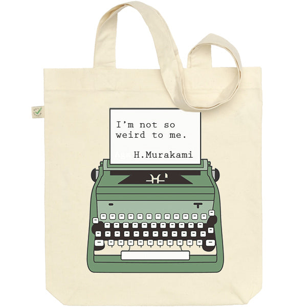Murakami Typewriter Tote