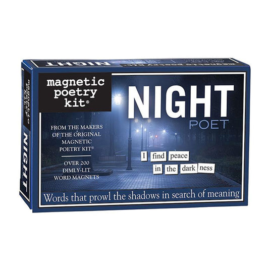 Magnetic Poetry - Night Poet Edition