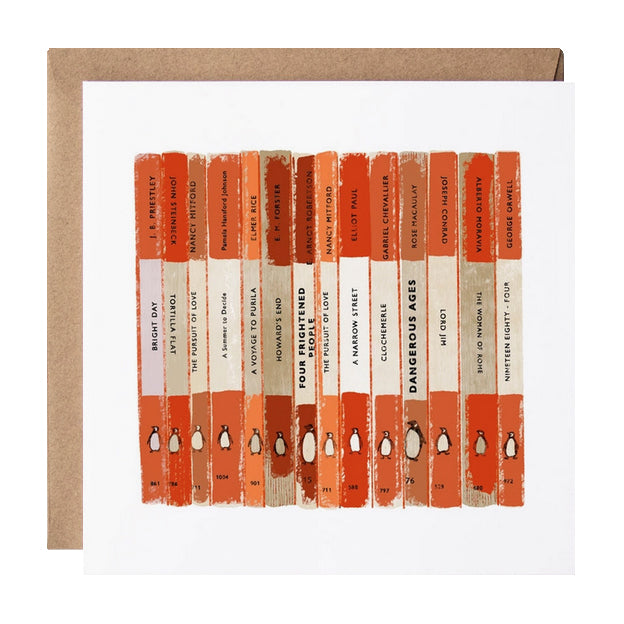 Penguin Fiction Bookshelf Card