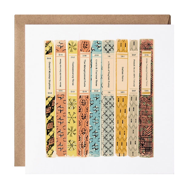 Penguin Poetry Bookshelf Card