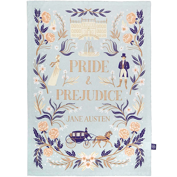 Pride and Prejudice Jane Austen Tea Towel