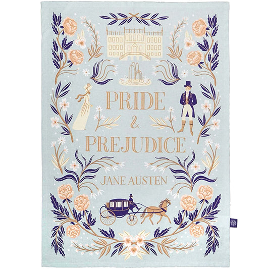 Pride and Prejudice Jane Austen Tea Towel