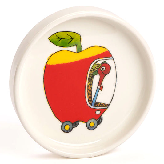 Richard Scarry Applecar Round Trinket Dish