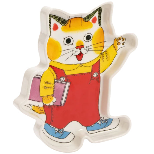 Richard Scarry Huckle Cat Shaped Trinket Tray