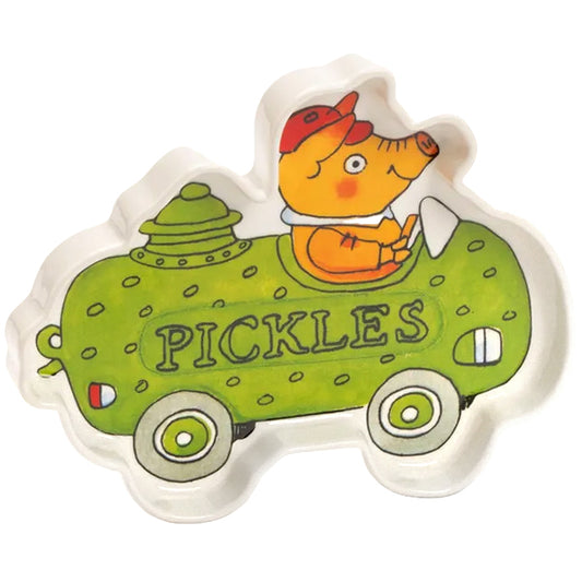 Richard Scarry Pickle Car Shaped Trinket Tray