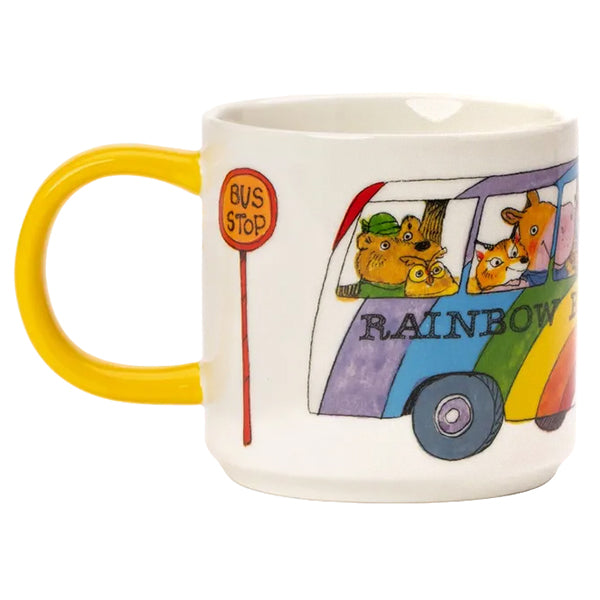 Richard Scarry Rainbow Bus Mug