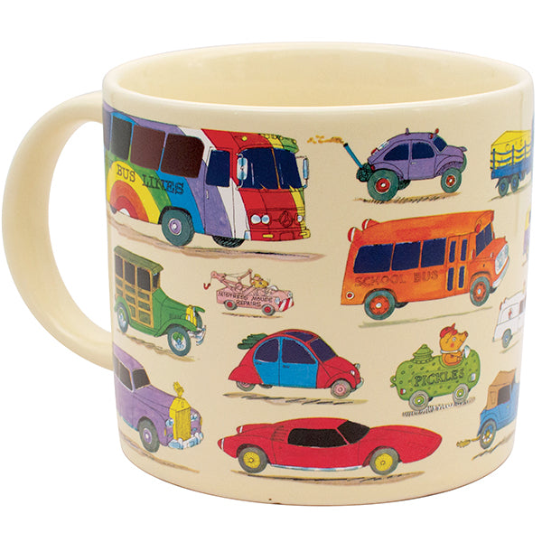 Richard Scarry Cars and Trucks Heat Transforming Mug