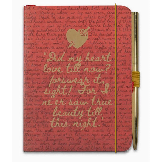 Romeo and Juliet Notebook and Pen