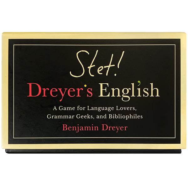 STET! Dreyer's Game of English