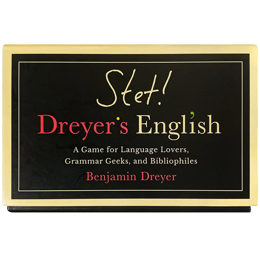 STET! Dreyer's Game of English