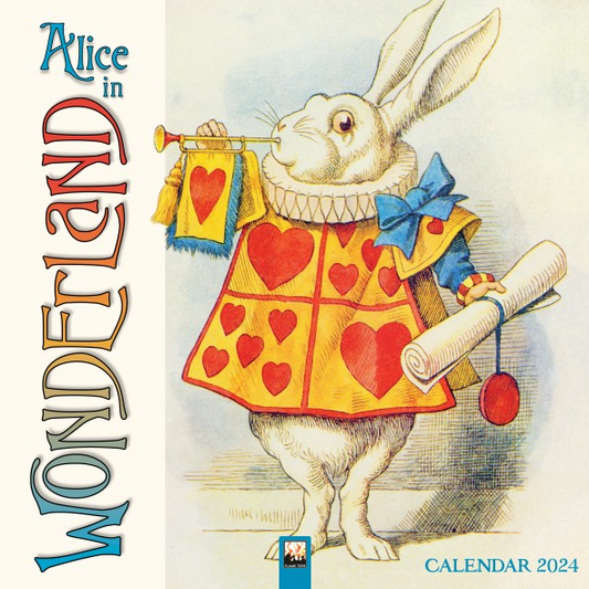 Alice in Wonderland 2024 Wall Calendar