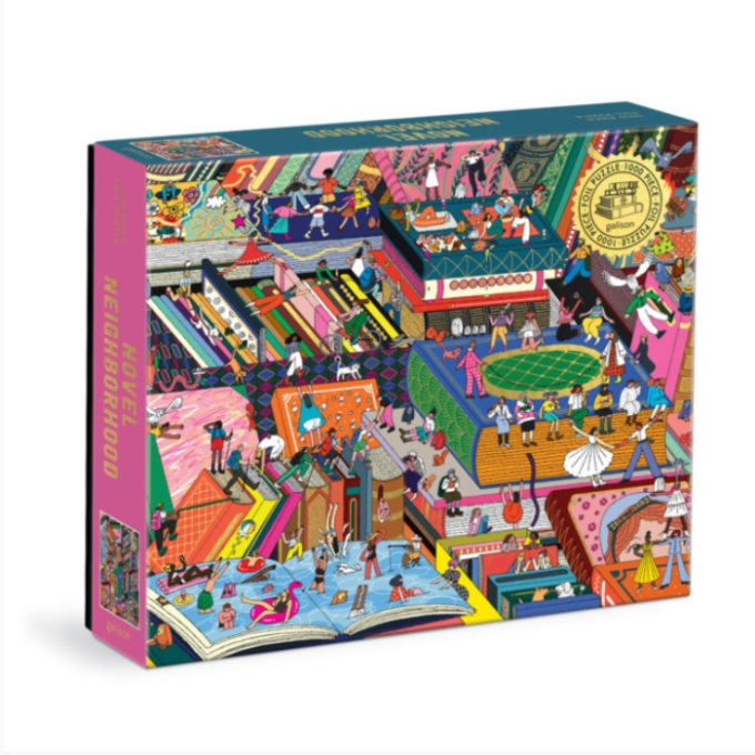 Novel Neighborhood 1000 Piece Foil Puzzle