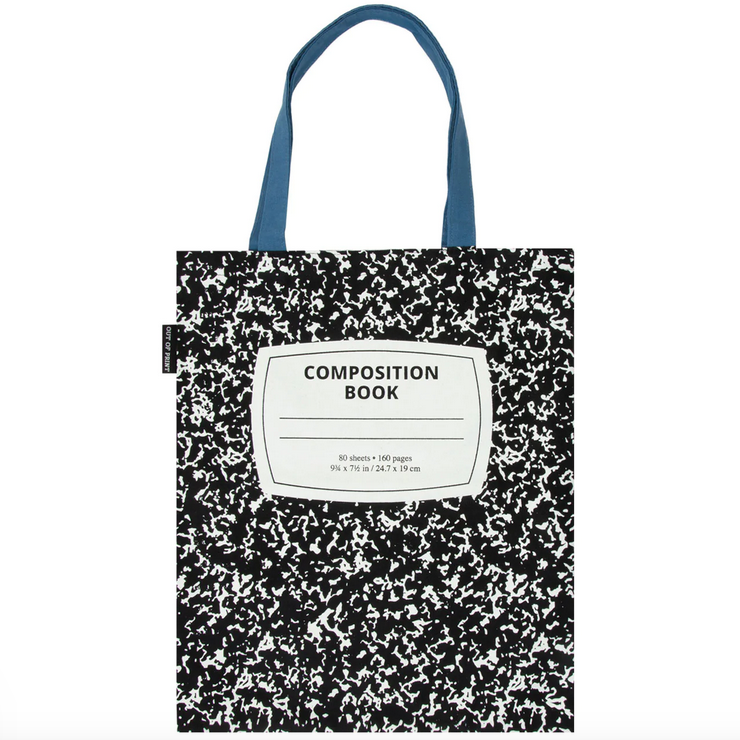Composition Book Tote Bag