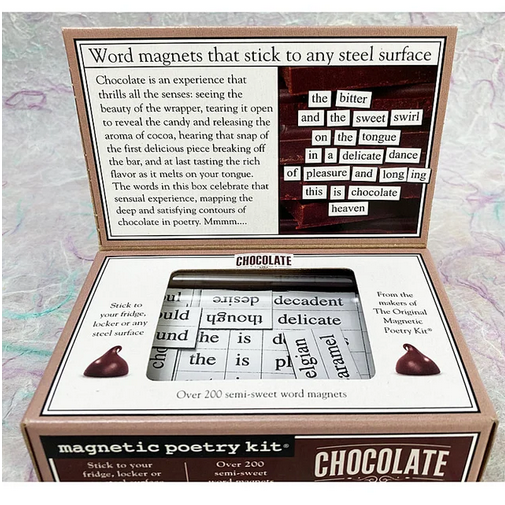 Magnetic Poetry - Chocolate Edition