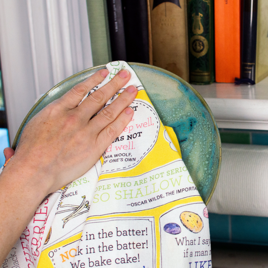 Literary Tastes Tea Towel