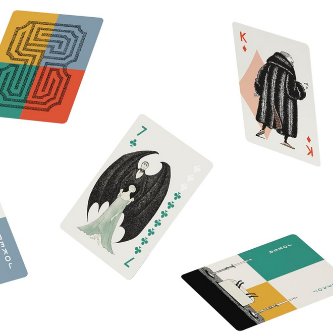 Edward Gorey Playing Cards