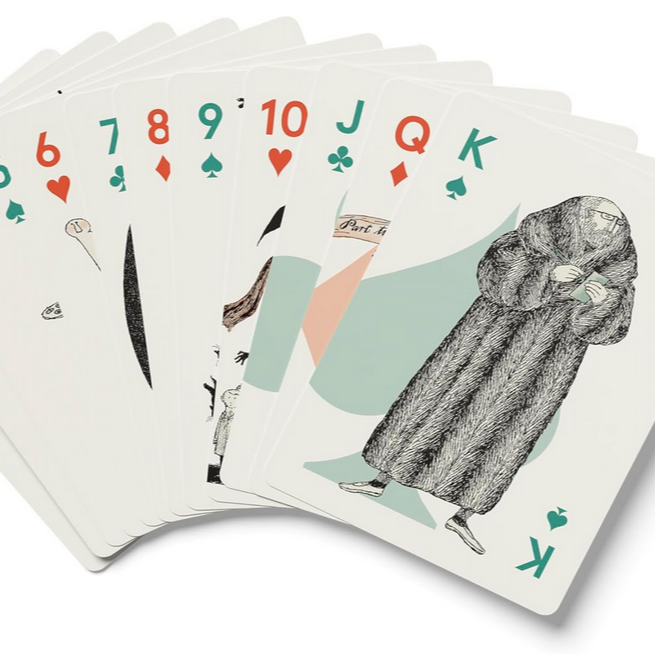 Edward Gorey Playing Cards