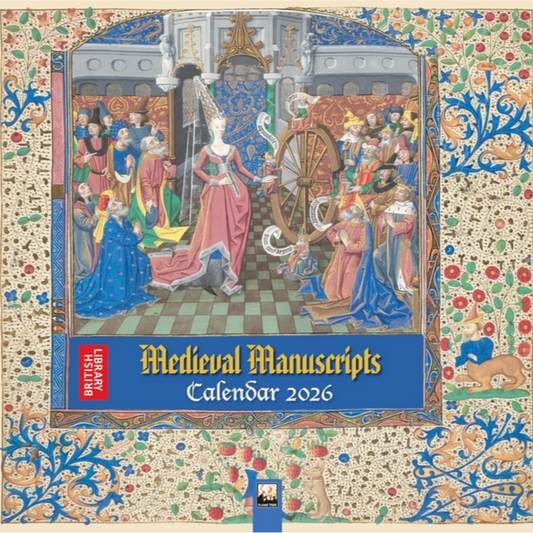 British Library Medieval Manuscripts Wall Calendar 2026